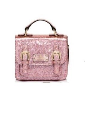 Kate Spade Pink Glitter Mini Satchel Handbag